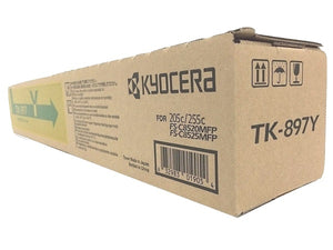Kyocera-Mita TK897K Black Laser Toner Cartridge (Genuine)