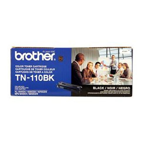 Brother TN110BK Black Laser Toner Cartridge (Genuine)