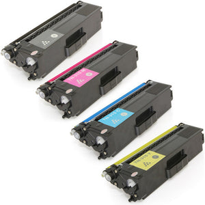 Value Set of 4 Brother TN-315 High Yield Toners: Black / Cyan / Magenta / Yellow (Compatible Toner Cartridges)