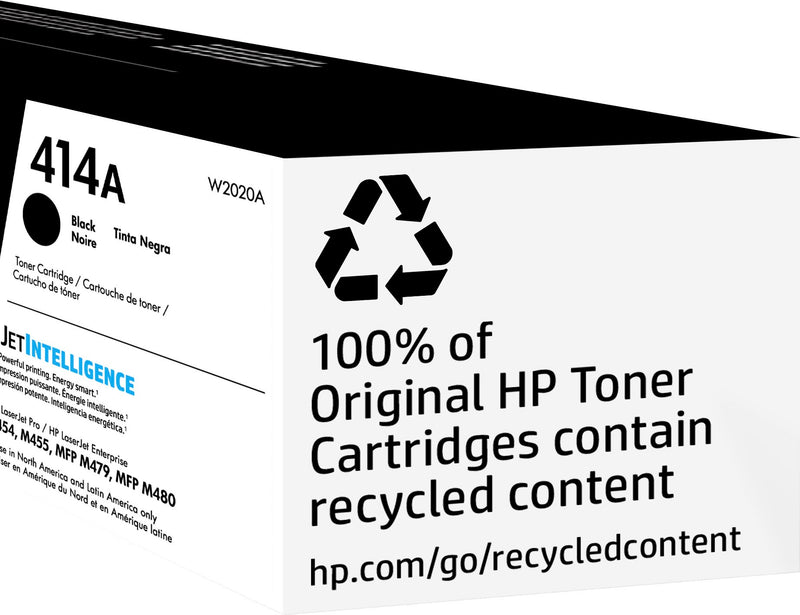 Hewlett Packard W2020A Black Laser Toner Cartridge (414A) (Genuine)