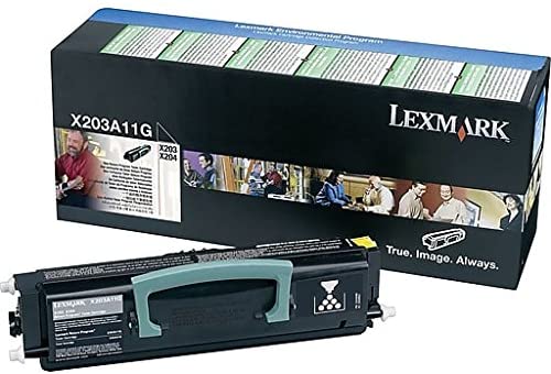 Lexmark X203A11G Black Laser Toner Cartridge (Genuine)