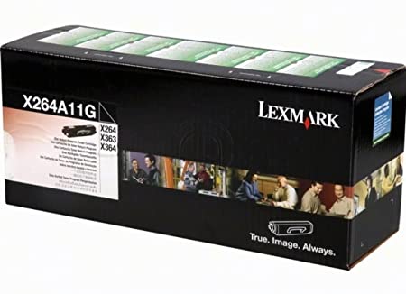 Lexmark X264A11G Black Laser Toner Cartridge (Genuine)