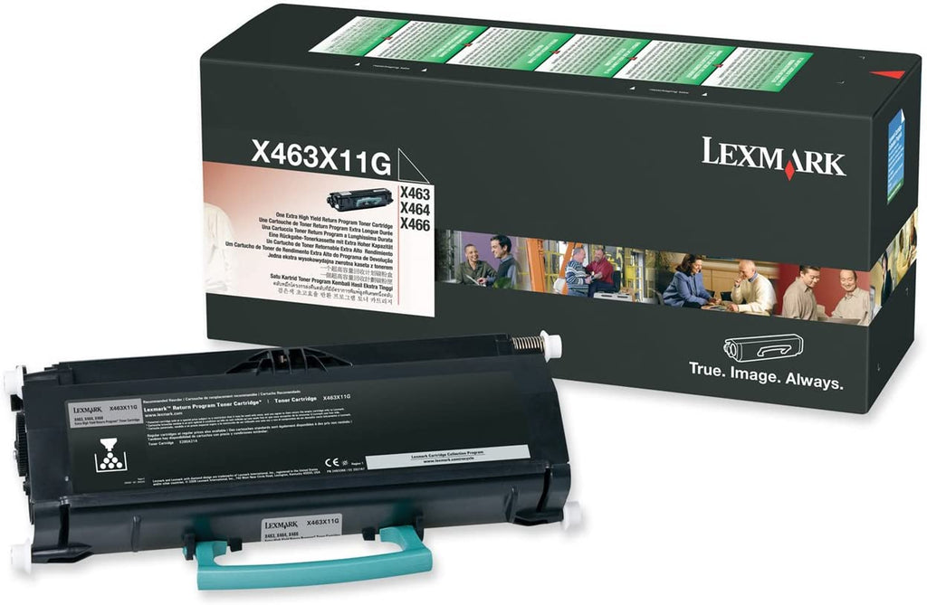 Lexmark X463X11G Black Extra High Yield Laser Toner Cartridge (Genuine)