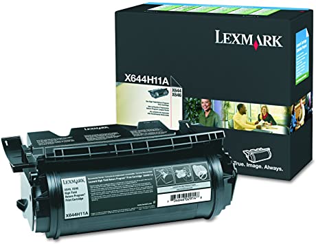 Lexmark X644H11A Black High Yield Laser Toner Cartridge (Genuine)
