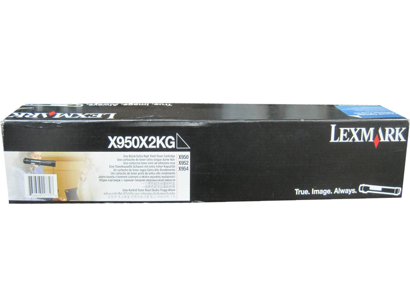 Lexmark X950X2KG Black Extra High Yield Laser Toner Cartridge (Genuine)