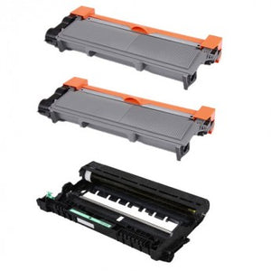 Special Pack of Brother 2-TN660 Toner High Yield Black & Drum Unit DR630 (Compatible Cartridge)